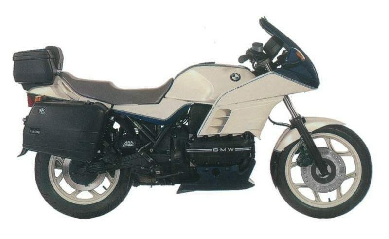 BMW K100 RS 16V and SE model technical specifications